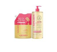 Topicrem Uh Shower Oil Case 2 Pcs