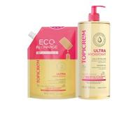 Topicrem Uh Shower Oil Case 2 Pcs
