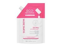 Topicrem - Recarga Eco Ultra Hidratante, Leche Corporal - Hidrata 48 horas, Répidos, Protege la Piel - Textura Onctuosa - Crema Hidratante para Piel Sensible, Producción Francesa - 500 ml - Recarga