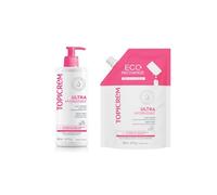 Topicrem Ultra Hydratant Lait corps 500ml + Eco Recharge 500ml