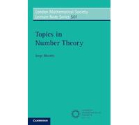 Topics in Number Theory (London Mathematical Society Lecture Note Series)