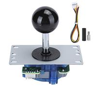 Topiky 1 Uds. Joystick de Máquina de Lucha, Consola de Juegos de Joystick de Alta Sensibilidad, sin Retardo, Accesorio de Mando para Juegos de Kit de Botones (Negro)