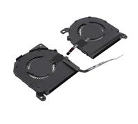 Topiky 2 Uds Ventilador de Refrigeración para Ordenador Portátil Compatible con Yoga 900 13ISK 80UE 80MK Ventilador Interno de Repuesto, Accesorios para Ordenador Portátil