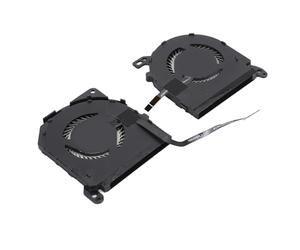 Topiky 2 Uds Ventilador de Refrigeración para Ordenador Portátil Compatible con Yoga 900 13ISK 80UE 80MK Ventilador Interno de Repuesto, Accesorios para Ordenador Portátil