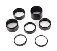 Topiky 8 Piezas Anillo Adaptador de Lente Tubo de Extensión, 3-30mm | Adaptador de cámara telescópica, rosca M42x0,75, tubos de extensión macro de fotografía para microscopios y astronomía