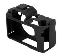 Topiky Accesorio de Funda Protectora Duradera de cámara de Silicona Suave para A7 III, A7R3, A7 Mark III(Negro)
