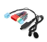 Topiky Adaptador de Audio Bluetooth, Receptor Auxiliar Inalámbrico para Estéreo de Coche, Receptor de Transmisión de Música Manos Libres con Cargador USB para A2 A3 8L 8P B5 B6 B7