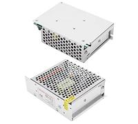 Topiky Adaptador de Controlador de Fuente de Alimentación de Interruptor, Fuente de Alimentación de Aleación de Aluminio DC12V 40A 480W para Barra de Luz LED, Impresora 3D, AC110/220V, Protección