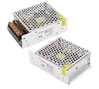 Topiky Adaptador de Controlador de Fuente de Alimentación de Interruptor, Fuente de Alimentación de Aleación de Aluminio DC12V 40A 480W para Barra de Luz LED, Impresora 3D, AC110/220V, Protección