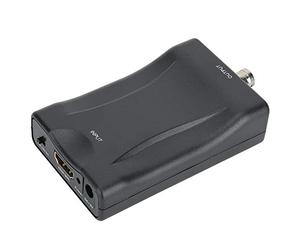 Topiky Adaptador de convertidor de señal de Video HDMI a BNC Compatible con formatos PAL/NTSC para grabadora de DVD para cámara de Cine en casa