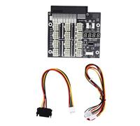 Topiky Adaptador de Placa de Fuente de Alimentación de Fuente de | Adaptador de Placa de Ruptura de Fuente de Alimentación de Servidor PSU para D750E S6 D750E S7 D110E 12A 2400W con 12x PCIe