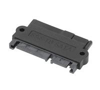 Topiky Adaptador de Unidad de Disco Duro SATA, Adaptador Cable SAS a SATA Placa Base de Disco Duro Convertidor de Fuente de Alimentación de 15 Pines SF - 092 (Negro)
