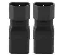 Topiky Adaptador UPS Power C14 a C19, Adaptador de Corriente IEC320 C14 a IEC320 C19, Adaptador C14 a C19, para Fuente de Alimentación UPS de Conversión de PDU de Servidor