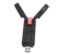 Topiky Adaptador WiFi 6E USB 3.0, Adaptador Inalámbrico de 3 Bandas 5400Mbps para PC para Juegos, Adaptador WiFi USB 2.4G 5G 6G Adaptador de Red Inalámbrico para PC Portátil de