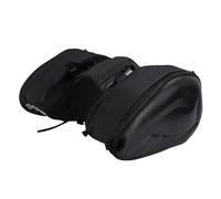 Topiky Alforjas para Motocicleta 36L-58L Expandibles Cuero PU Impermeables | Alforjas desmontables para sillín de moto, ajuste universal, almacenamiento ligero para turismo, incluye funda para lluvia
