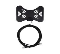 Topiky Antenas de Paleta Pasiva Omnidireccionales | Paleta de Antena Direccional Activa con Cable BNC Macho a Macho, Antena Receptora de Transmisor de Micrófono Inalámbrico
