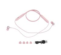 Topiky Auriculares Bluetooth con Banda para el Cuello, Auriculares Bluetooth Deportivos con Cancelación de Ruido con Micrófono (Pink)