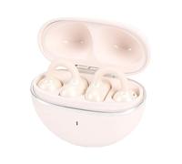Topiky Auriculares con Clip, Auriculares Estéreo Inalámbricos Bluetooth 6.0, Abiertos, Resistentes Al Agua, Cómodos para Correr, Deportes y Viajes (White)
