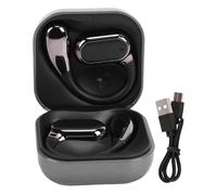 Topiky Auriculares Inalámbricos, Auriculares Bluetooth de Oído Abierto, de Graves Profundos con Micrófono con Cancelación de Ruido, Deportivos para Correr, (Black)