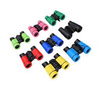 Topiky Binoculares para Niños, Binoculares Portátiles Plegables 4X para Observación de Aves, Acampar, Actividades Al Aire Libre, Aventuras en el Aula