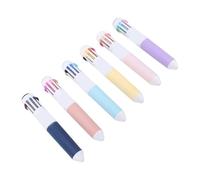 Topiky Bolígrafos de Dibujo, Bolígrafos Multicolores de 57 Colores, de Colores 10 en 1, Retráctiles de Punta Fina de 0,8 Mm para Estudiantes de Oficina, Escuela y Niños (6 piezas (60) con