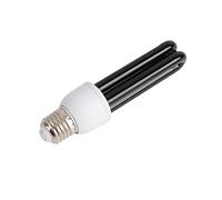 Topiky Bombilla LED de luz negra, E27 ultravioleta fluorescencia negra, bombilla brillante, bombilla CFL, barra de discoteca, lámpara germicida, luz de destrucción de plagas para