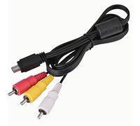 Topiky Cable AV para cámara, Cable Audio AV Video y Video Mini USB a 3 para Cámara IXUS 990 IS 980 IS 970 IS 870 IS 200 IS 120 IS 110 IS 100 IS 95 IS 90 IS 80 IS 500D 600D