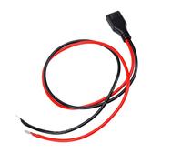 Topiky Cable de Extensión de Batería de 1.5M 8AWG 50A, Compatible con 2 | Cable adaptador de carga rápida bidireccional para central eléctrica EcoFlow, Cable de batería adicional con batería de