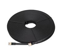 Topiky Cable Ethernet Cat8, Cable de Conexión RJ45 de Alta Velocidad, Cable de Red LAN Cat8 de 40 Gbps 2000 MHz, Cable de Internet Plano de 10 Gigabit, Cable de Banda Ancha para