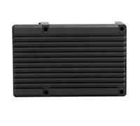 Topiky Caja para Raspberry Pi4,Caja Protectora de Aleación de Aluminio con Ventilador de Ventilación DC5V, con un Ventilador Grande y Ultra Silencioso, Artesanía Fina y