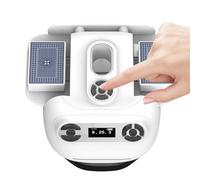 Topiky Card AUTOMÁTICO Shuffler y Concesionario, Máquina de Barajas y Traficantes Elétricas con Batería Recargable, Máquina de Negociación de Tarjetas Tranquilas 360 de 180 Grados,