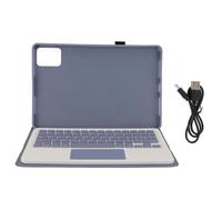 Topiky Case de Teclado del Panel Táctil para la Pestaña M11 para la Pestaña K11 LTE 2024 TB 330FU 330XU 11 Pulgadas, Cubierta de Tableta con Soporte de Lápiz de Teclado Desmontable (Purple)