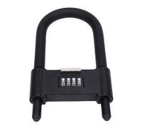 Topiky Combinación de 4 Dígitos Candado, Candado en U de Alta Resistencia | Grillete ajustable en forma de U (120-150 mm), para puerta, cobertizo, cerca, bicicleta, cerradura de puerta de vidrio