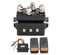 Topiky Control Remoto de Cabrestante Inalámbrico de 12V para ATV UTV | Solenoide resistente de 500 A, rango de control de 150 pies, carcasa duradera protegida contra la intemperie, fácil