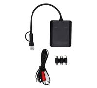 Topiky Convertidor VHS a Digital, Tarjeta de Captura de Video USB, Dispositivo de Captura de Video Convertir VHS VCR DVD a Adaptador Digital, Adaptador AV a HDMI Analógico a