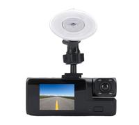 Topiky Dash CAM Delantera y Trasera, Dual Dash CAM 1080p Recorder de Video de Automóvil con Audio, Grabadora de Conducción de Cámara de Automóvil con Sensor G, Grabación de Bucle,