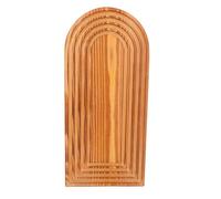 Topiky Florero de Pared de Madera Moderno, Elegante Soporte para Plantas para Decoración de Pasillo, Comedor, Oficina en Casa, 13,7x3,8x29,8cm