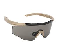 Topiky Gafas de Tiro, Gafas Militares con Protección UV Antivaho, Patillas Ajustables con Montura de para Miopes, para Montar, Esquiar, Deportes Al Aire Libre