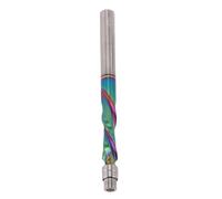 Topiky Herramienta de Broca de Corte Guiada con Rodamiento de Carburo Sólido, Alta on Revestimiento DLC, 2 Flautas para Aplicaciones CNC y Maderas Duras, 1 Unidad