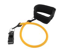 Topiky Herramienta de Entrenamiento de Swing, Cinturón de Entrenamiento de Swing de Goma con Correa de Corrección de Postura para Equipos de Práctica Al Aire (Orange)