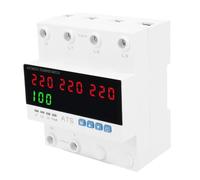 Topiky Interruptor de Transferencia Automática de 100 A con Pantalla LED de 4 Dígitos para Generadores de Energía Domésticos e Inversores de Red Diseño Compacto