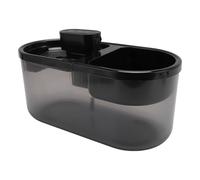 Topiky Juego de Fuente de Agua y Cuenco para Comida para Gatos de 4,5 L, Bebedero Automático para Mascotas con Filtro Incorporado para Agua Dulce Limpia, Dispensador de de Alta Capacidad para Gatos,