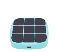 Topiky Juego Tic TAC Toe Bolt, Consola de Juegos de Rompecabezas Portátil 4 en 1, Juego de Mesa Electrónico para Niños y Adultos, de Viaje Portátil con 5 Divertidos Juegos de (Cian)