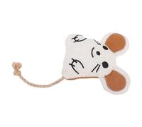 Topiky Juguete Interactivo para Gatos de Peluche con Hierba Gatera y Papel Sonoro para Limpieza de Dientes y Tiempo de Juego, Adecuado Tanto para Gatitos como para Gatos Adultos (ratón)