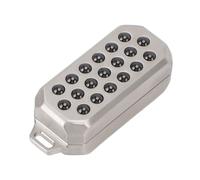 Topiky Juguete para Aliviar el Estrés con Tarjeta de Empuje de Acero Inoxidable 304, Juguete con Cuerda para Ansiedad, de Descompresión Portátil con Control Deslizante de la Punta del Dedo para
