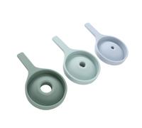 Topiky Juguete Sensorial con Cuchara, Embudos Plegables de Silicona, Accesorios para Contenedores Sensoriales de Educación Temprana, Juego Sensorial para Niños, Juguetes de Habilidades Motoras para