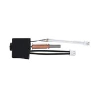 Topiky Kit de Boquilla Extrusora de Impresora 3D Kit Hotend Preinstalado Compatible con 3 Combo Pro, Boquilla de Latón Calentador de 24 V 50 W, Tubo de Garganta Totalmente Metálico, Disipador de