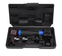 Topiky Kit de Herramientas de Abocardado de Línea de Freno, Herramienta de Abocardado Doble de 7 Piezas 3/16 1/4 Pulgadas para Bengalas de Burbuja Doble SAE, Juego de Herramientas de de Freno para