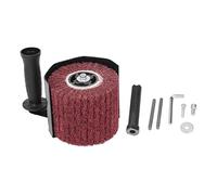 Topiky Kit de Pulido y Abrillantado, Accesorio para Amoladora Angular | Pulidor de bruñido de Metal de mano con rosca M10, herramienta de eliminación de óxido para amoladora angular, accesorios