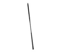 Topiky Látigo para Caballos, Fusta de Charol para Carreras Deportivas Ecuestres con de Silicona Antideslizante (Black)